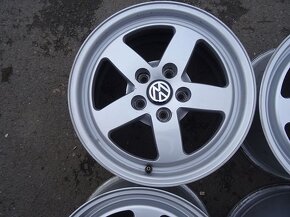 Alu disky s límcem na VW, Škoda 16", 5x112, ET 35, šířka 7J - 3