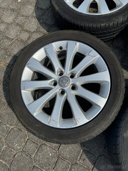 ORIGINÁL Alu Opel Astra, Zafira, Meriva R17, 5x110 - 3