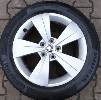 Originální disky Škoda Superb III 5x112 R17 Triton - 3