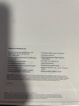 MacBook Pro 2019, 16”, 1TB, i9 - 3