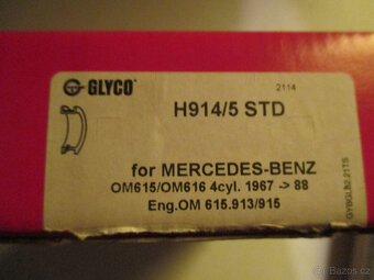 Mercedes motor 180,127. 220d. - 3