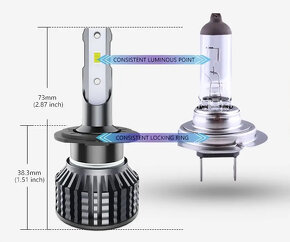 LED žárovky H7 - 3