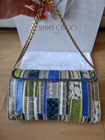 Jimmy Choo hadí kabelka přes rameno XL Clutch - 3