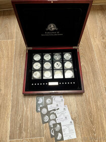 Sada krásných stříbrných (999/1000) mincí "Fabulous 12" 2010 - 3
