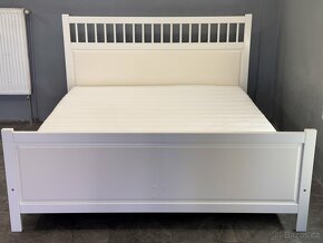 Postel IKEA HEMNES 180x200 s matrací - 3