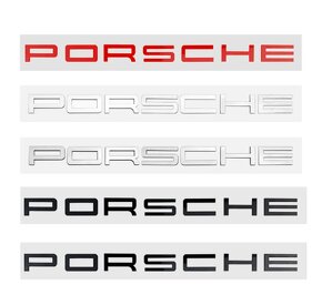 PORSCHE Logo, Emblém, Nápis. - 3