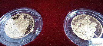 Sada 4 zlatých medailí Doba Rudolfa II. 2009 PROOF, Au 999 - 3