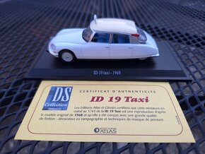 Model 1:43 Citroen ID 19 Taxi - 3