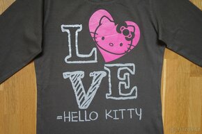 Dívčí tričko s dl. rukávem Hello Kitty vel.140 - 3