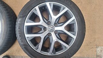 Alu kola VW 17" 5x112 6J ET50 Caddy IV bez pneu - 3