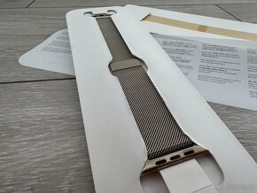 Apple Watch 42 / 44 / 45 / 49 mm Milanese Loop - Gold - 3