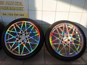 Alu kola R19 5x112 + zimní pneu 235/40/19 Dunlop - 3