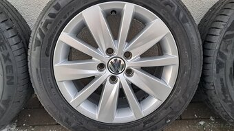 Prodám original letní alukola VW Passat 215 55 16 5x112 - 3