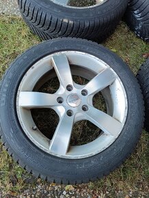 Zimní ALU sada kol VW golf VI 205/55 R16 - 3