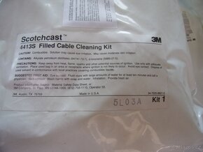 Čistící souprava kabelů 3M SCOTCHCAST CABLE CLEANING - 3