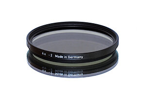 Heliopan 52mm ND Grau 4x Lightfilter Slim -2EV - 3