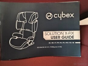 CYBEX SOLUTION X-FIX (rostoucí 3-12let, 15-36kg) - 3