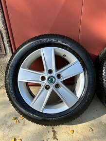 ALU kola R16, SKODA Octavia III, zimní pneu 205/55 R16 - 3