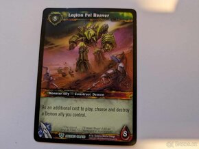 Plamenná Legie WoW TCG World of Warcraft Trading Card Game - 3