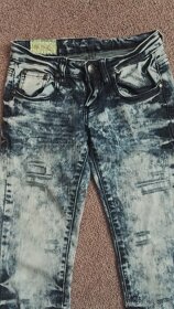 Plísňové ripped jeans z USA - SLEVA - 3