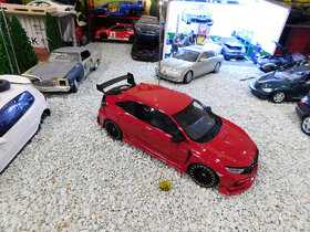 model auta Honda Civic FK8 Type-R Mugen RED Otto 1:18 - 3