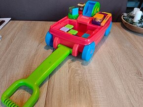 Fisher Price Vozík + 12 kostek - 3