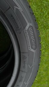 Zánovní zimní sada 4ks pneu Goodyear 225/55 R17 - 3