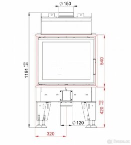 Krbová vložka  BEF Home Therm 6kw - 3