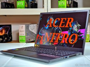 Herní notebook ACER NITRO V15 | RTX 4050 | i5-13420H | DDR5 - 3