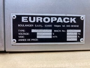 VAKUOVACÍ STROJ (EUROPACK) - 3