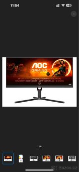 Monitor 34” AOC U34G3XM - 3