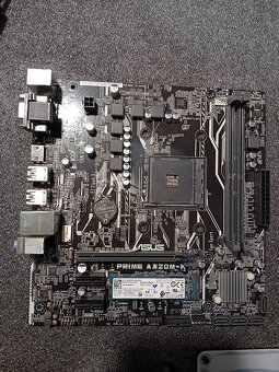 ASUS PRIME A320M-K + SSD M.2 + WRAITH STEALTH - 3