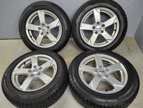 Alu kola 16" Rial 5x112 zimni pneu 4,5-5mm - 3