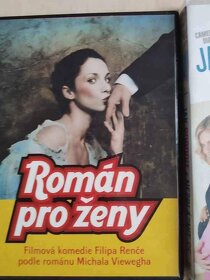 3x DVD - Rosomáci, Žraloci + Román pro ženy - 3