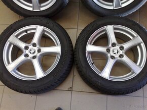 alu kola 5x112 r17 škoda superb-zimaky 215/55/17 - 3