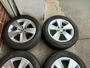 Alu 15" 5x100, škoda "MATONE" zimní 75% , F3, Rapid - 3