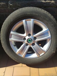 Alu kola orig Škoda Octavia II 15", 5x112 TOP - 3