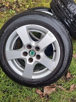 Alu kola 5x100 Škoda Fabia 185/60 R14 - 3