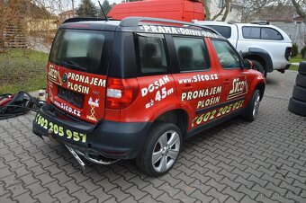 Yeti 2.0TDI 103kW 4x4 TZ tempo ALU xenon díly - 3