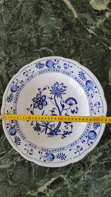 Velký porcelánový talíř Zwiebelmuster, 32 cm - 3