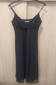 Černé šaty Marks & Spencer vel. S (UK 10) - top stav - 3