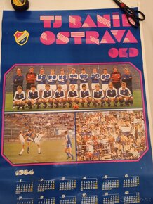 Plakát TJ Baník Ostrava 1984 - 3