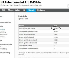 HP Color LaserJet Pro M454dw BAREVNÁ LASER - 3