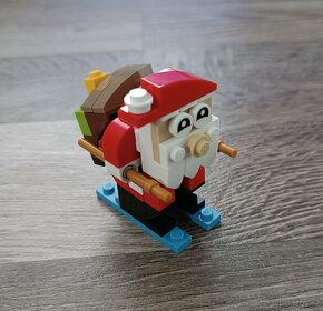 LEGO Creator 30580 Santa Claus na lyžích - 3