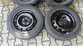 185/60R15 zimní sada škoda rapid 6X15 5X100 ET38 7,6mm - 3