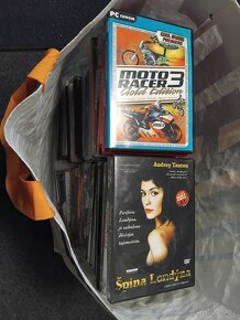 VHS kazety, DVD s filmy a hry pro PC - 3