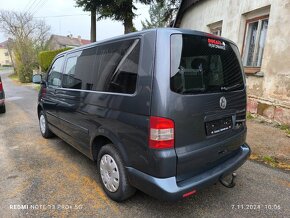 VW T5 1.9 TDi 77kw, 9 míst,2007/4, 290 t.km SUPER STAV - 3