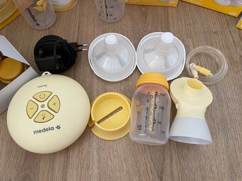 Medela odsavacka Swing Flex + vse, co je treba k odsavan - 3