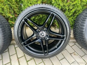 Zimní sada 19" Alu kola = 5x112 = MERCEDES C63 AMG- ORIGINÁL - 3