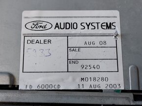 rádio Ford 6000CD - 3